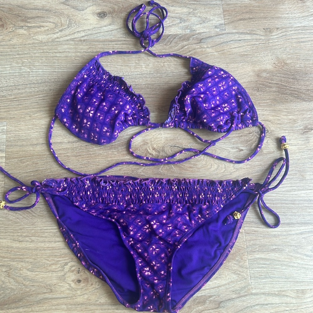 Purple bikini
